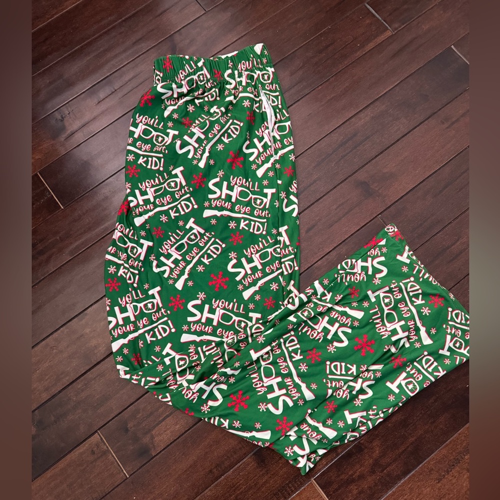 Brief Insanity “Sh00t Your Eye Out” pajama bottoms